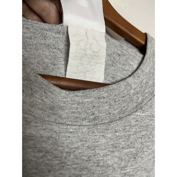 Vintage Miami Dolphins NFL Short Sleeve TShirt Mens Large Gray Short Sleeve 90s - Picture 5 of 6